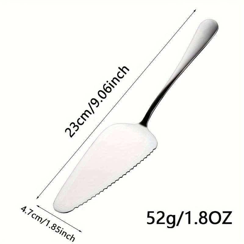 1pc Cake Spatula Stainless Steel Cake Spatula Cake Cutter Pizza Cutter Dessert Cutter For C