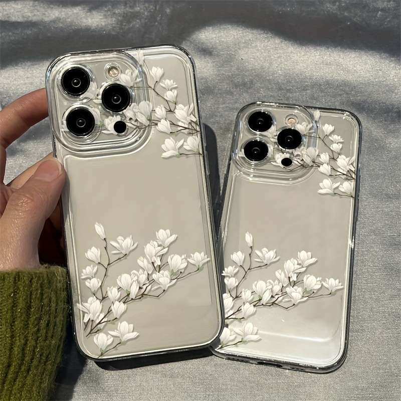 1Pc Transparent For iPhone 16 Plus Phone Case Phone Cover