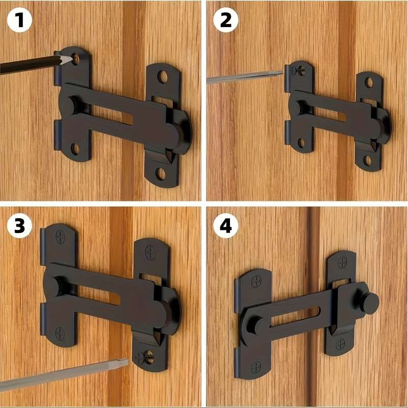 Lock Color Black 7X5Mm