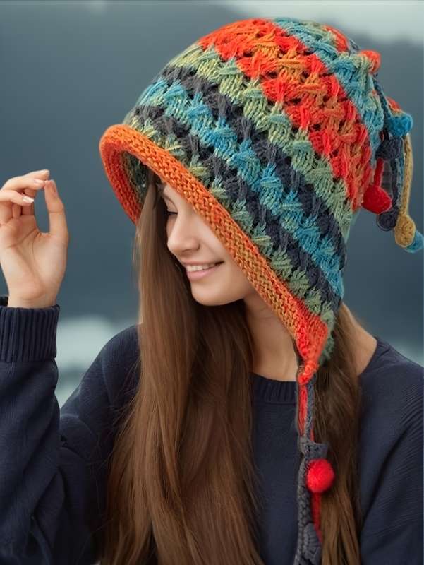 Winter Hat Style Mixed Color Model A