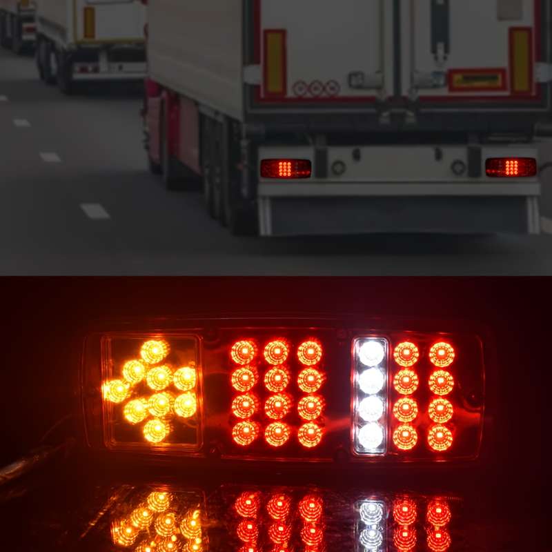 2pcs multipurpose LED car light bulb high brightness truck tail light truck trailer r