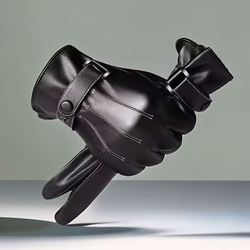 Winter Gloves Color Black