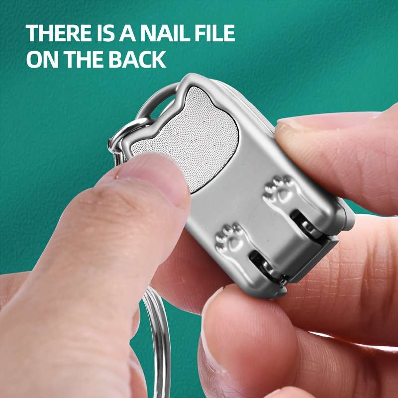 1pc Precision Professional Nail Clippers Super Sharp Folding Nail Trimmer and Edge Cutter Su