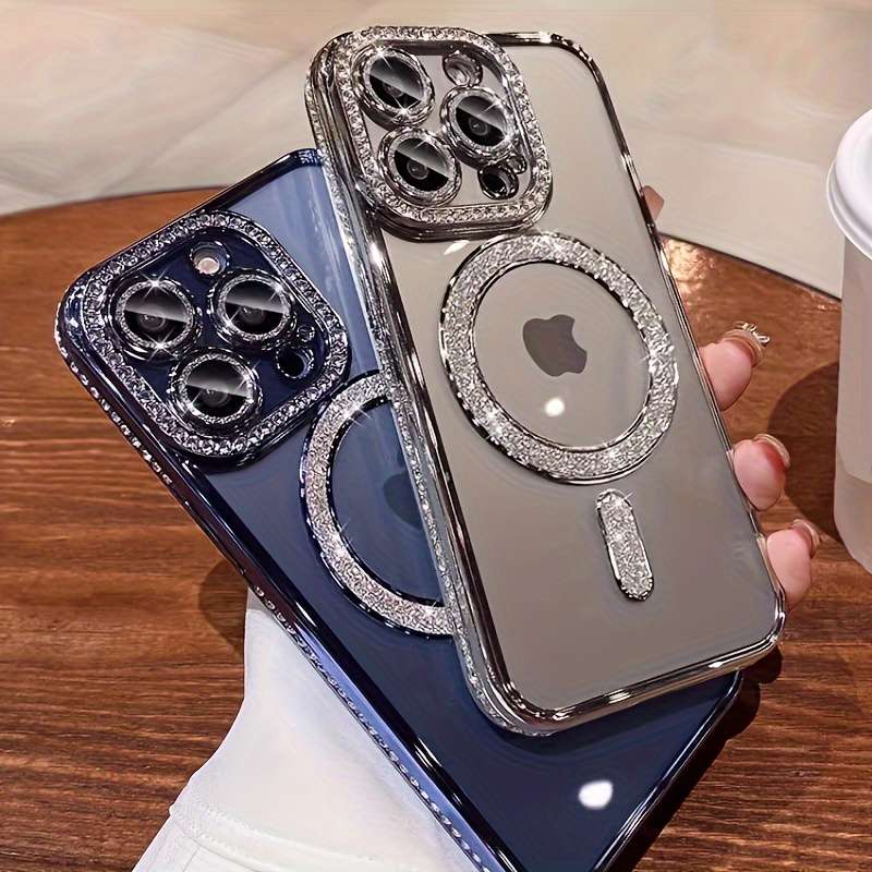 1Pc Black For iPhone 16 Pro Max Phone Case Phone Cover