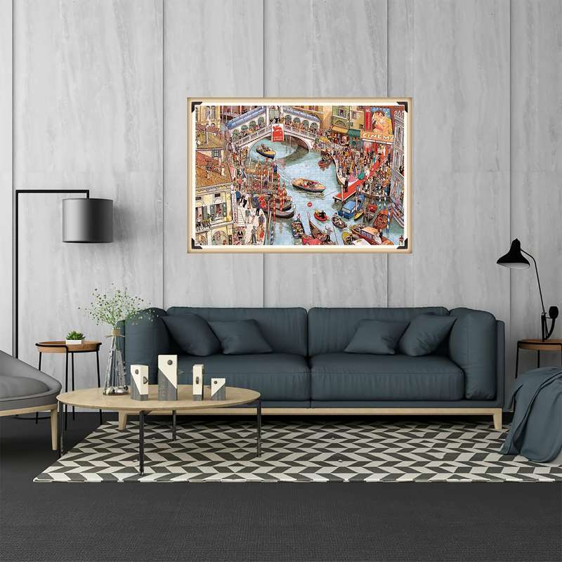 1000 Piece Mini Paper Jigsaw Puzzle