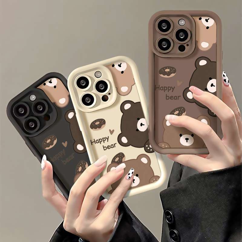 1Pc Brownness For iPhone 7 Plus 8 Plus Phone Case Phone Cover