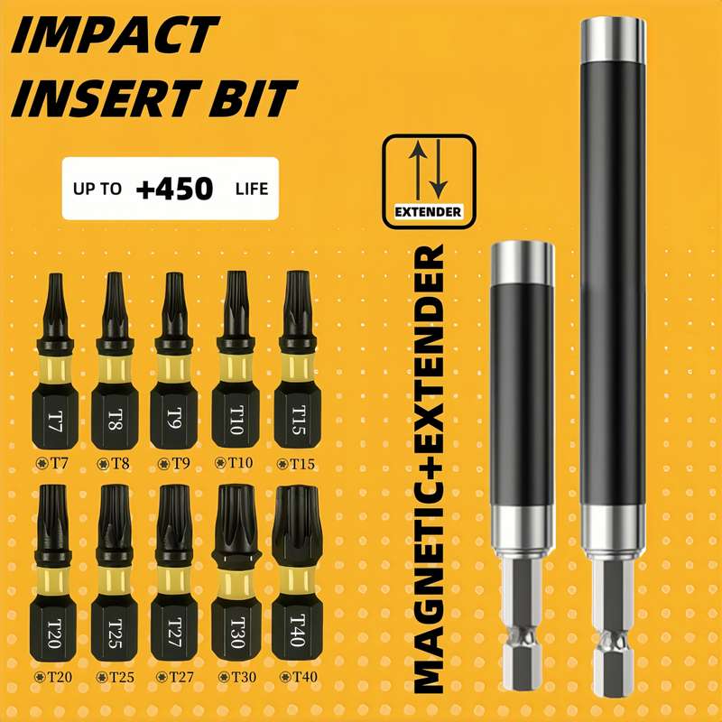 Screwdriver Bit Tool Set Quantity 10Pcs