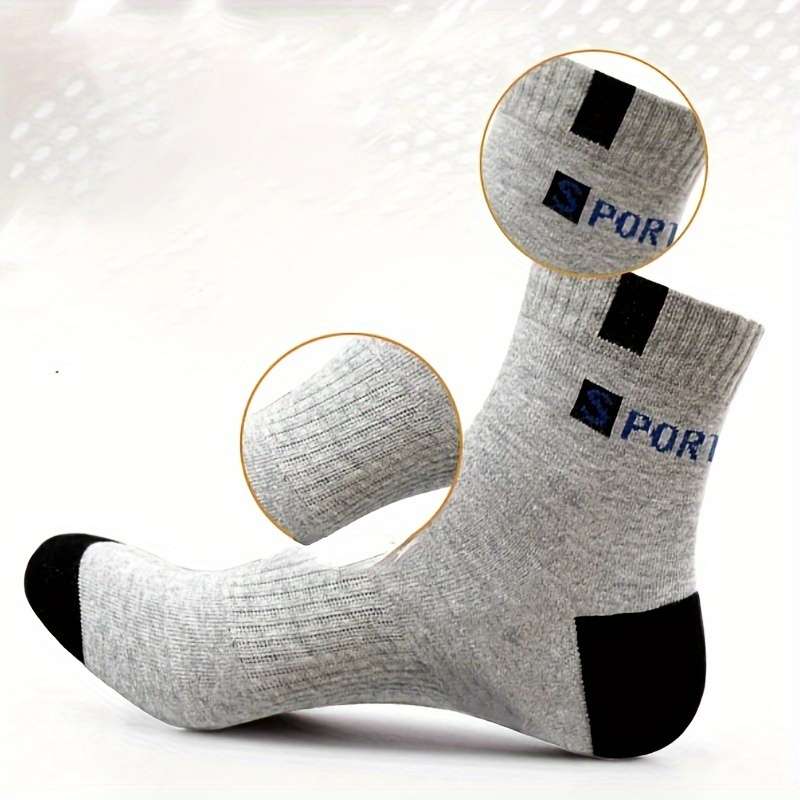 5 Pairs Assorted One Size High Elastic Socks