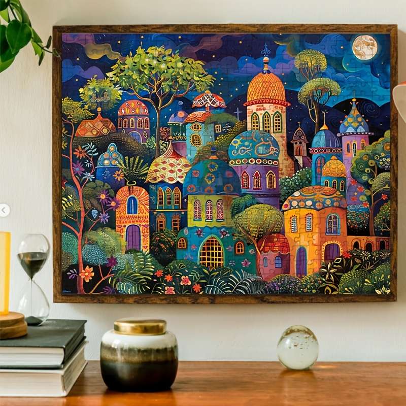 1000pcs Puzzle Fun Family Game Durable Adult Puzzle Suitable for Home Living Room