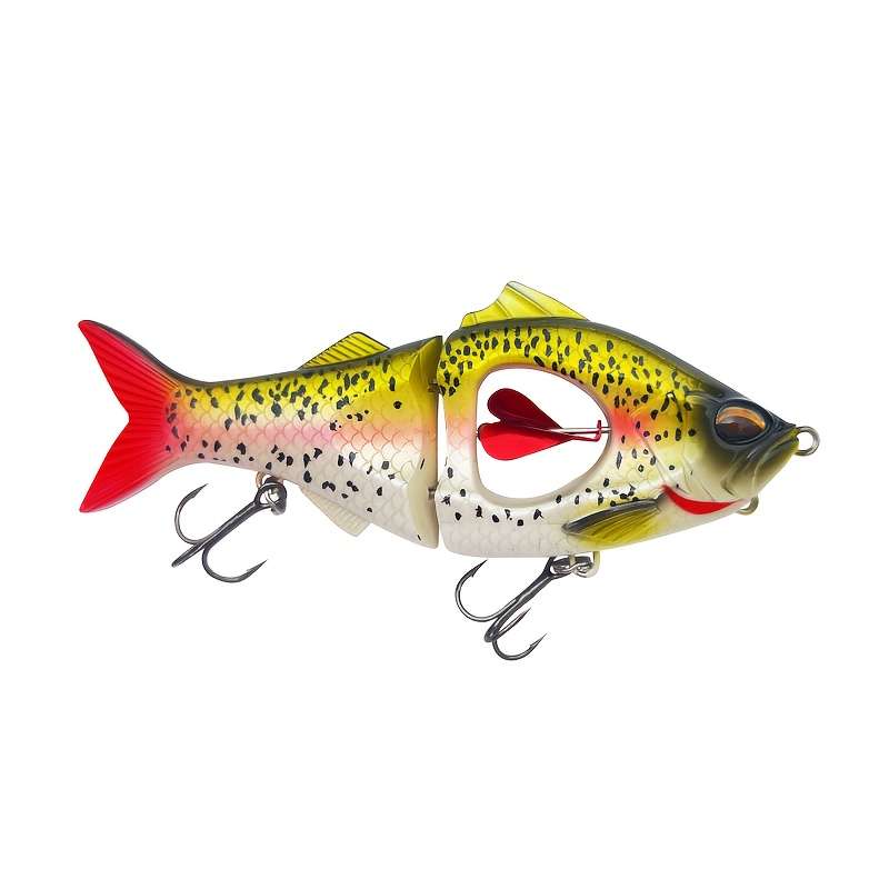 1pc 11.3 Lure with Multi Joint Swimming And Propeller Crank Slow Sinking Biomimetic Artificial Bait