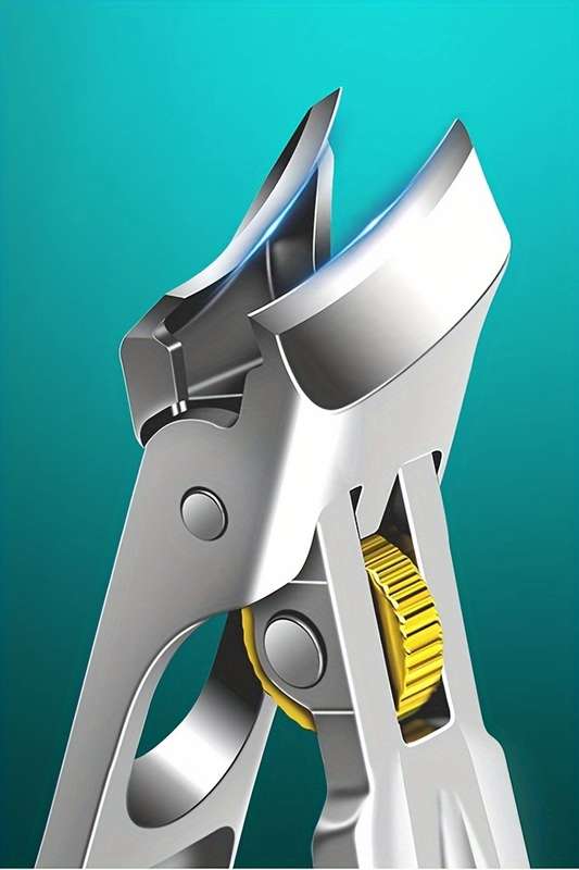 1pc Stainless Steel Nail Clippers with Precision Slant Edge Sharp Durable for Thick  Ingrow