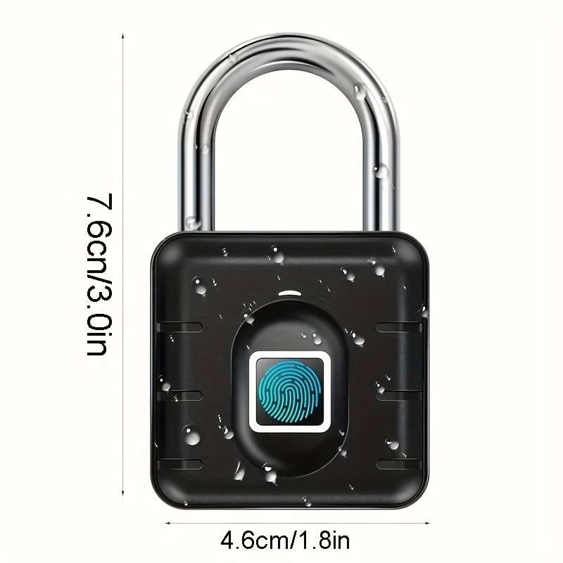 Lock Style Fingerprint Version Padlock
