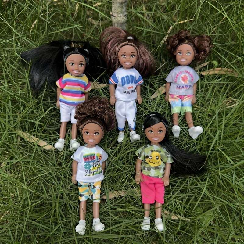 Toy Dolls Items 5 5.5 inch African dolls