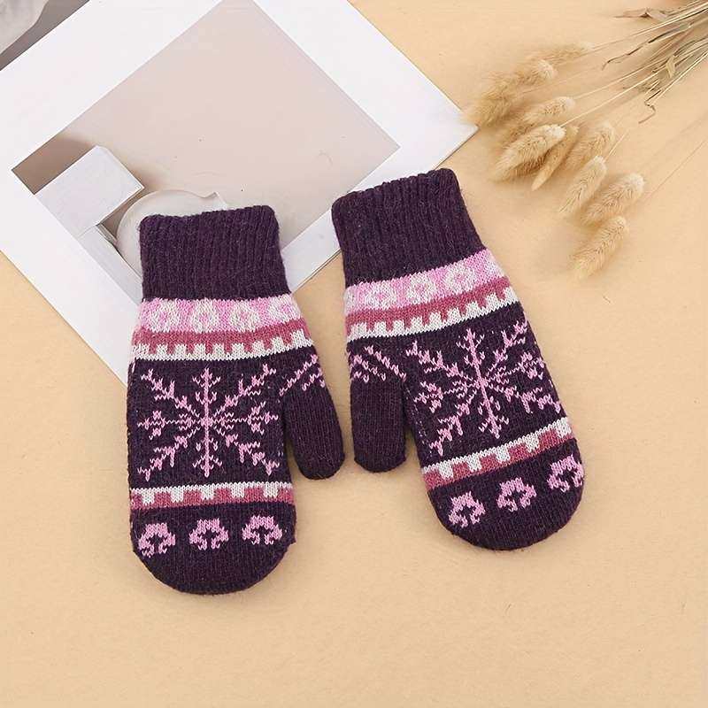 Winter Gloves Color Grey