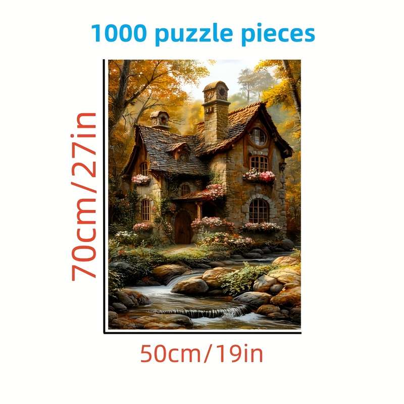 1000 Piece Mini Paper Jigsaw Puzzle