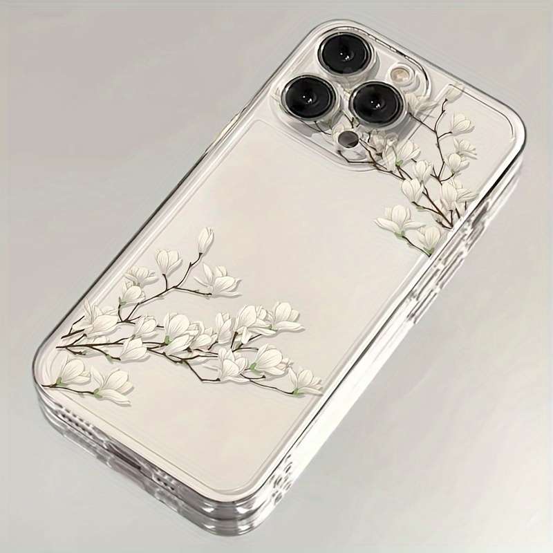 1Pc Transparent For iPhone 16 Plus Phone Case Phone Cover