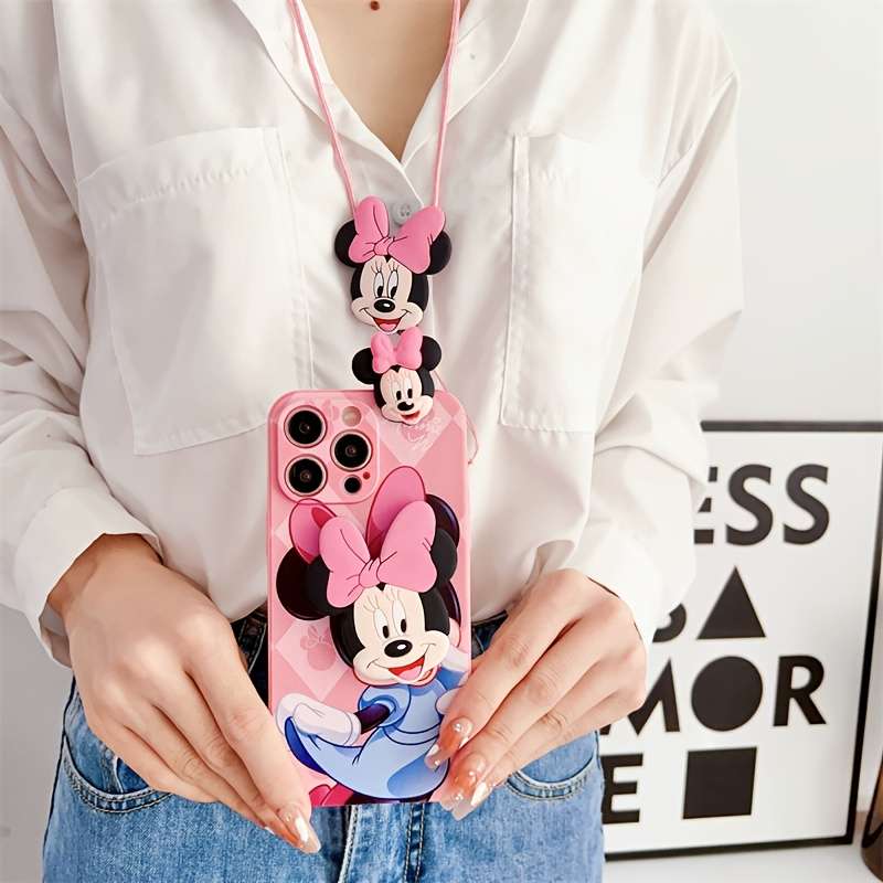 1Pc Pink Red For iPhone 7 Plus 8 Plus Phone Case Phone Cover