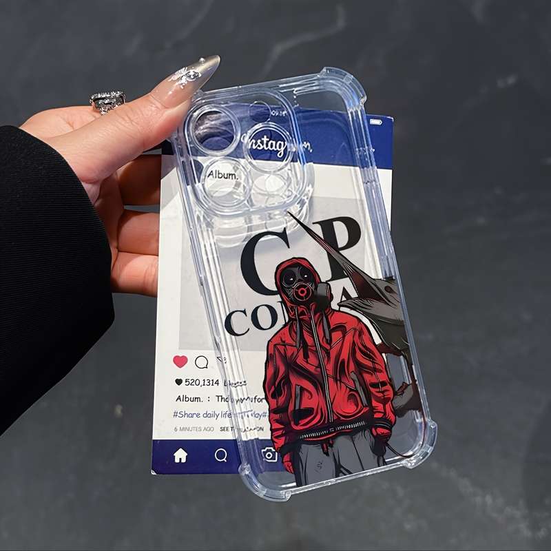 1Pc Mixed Color For iPhone 16 Pro Trendy CP Fashion Phone Case