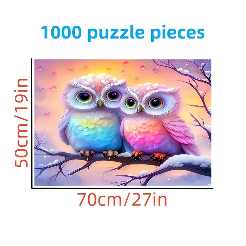 1000 Piece Paper Jigsaw Puzzle For Adults