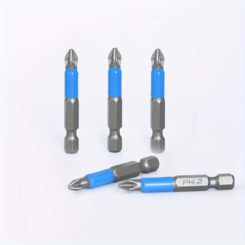 Screwdriver Bit Tool Set Color 6Pcs Non Slip Screwdriver