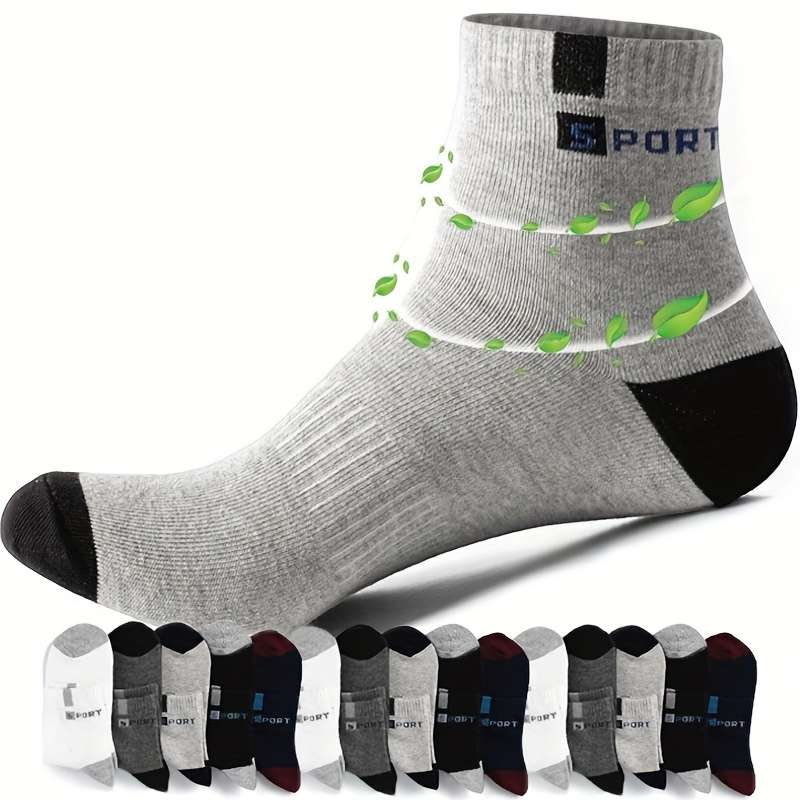5 Pairs Assorted One Size High Elastic Socks