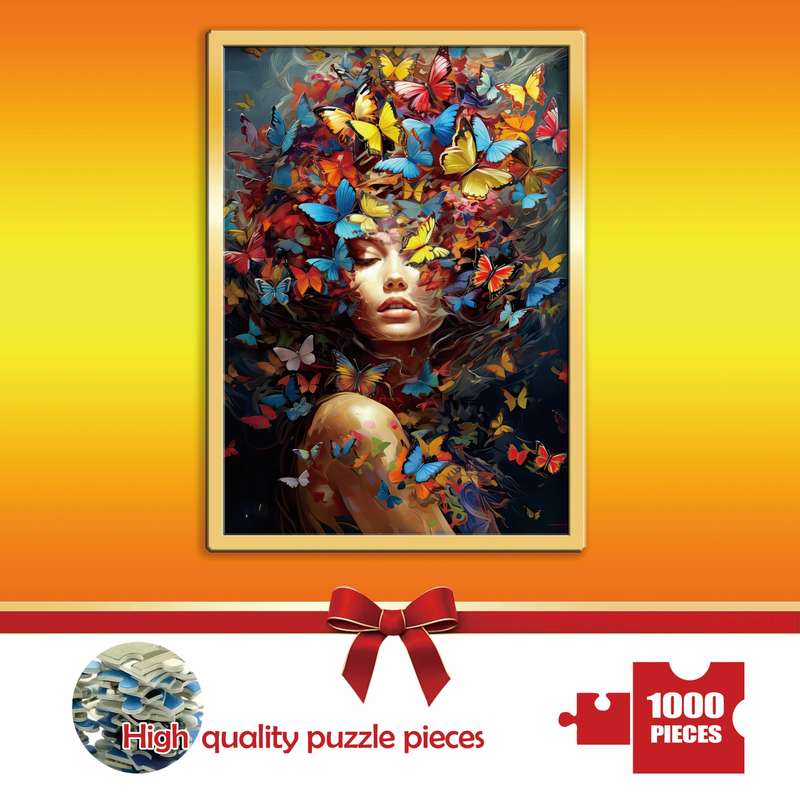 1000 Piece Paper Jigsaw Puzzle For Adults