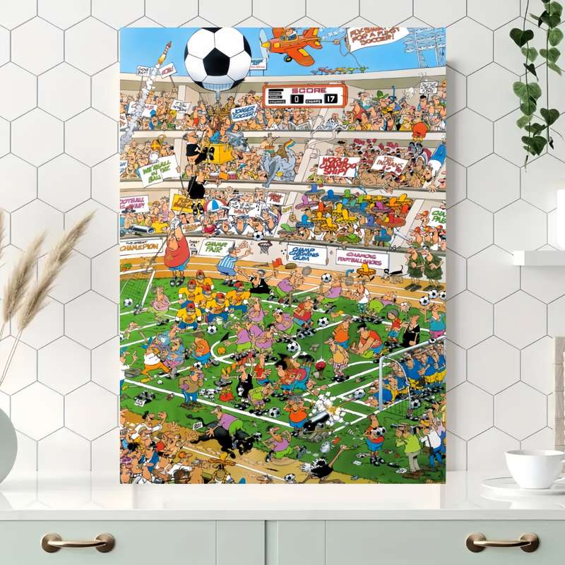 1000pcs Football Jigsaw Puzzle for Adults Size 50Cmx70Cm 19.7Inx27.5In