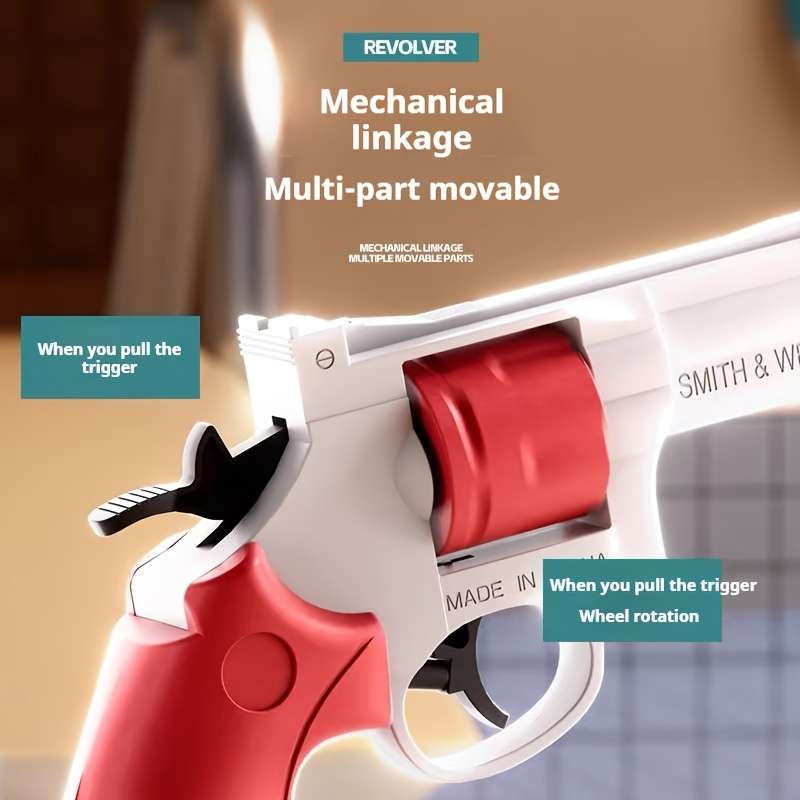 Toy Guns Color Red Revolver Water Gun