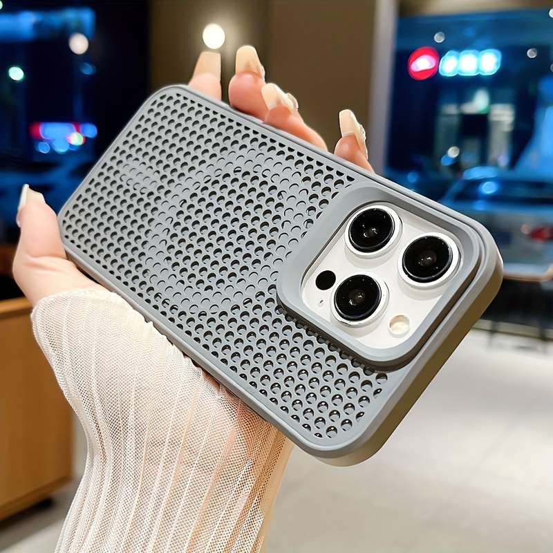 1Pc Golden For iPhone 16 Phone Case Phone Cover