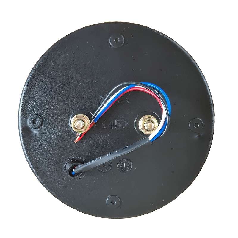 1pc Red-White 10.16cm Round 20LED Red Yellow White Truck LED Decorative Lights 24V