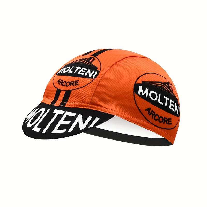 1pc Classic Retro Cycling Cap for Men Women Quick Dry Molteni Design Outdoor Sports Bike Hat H