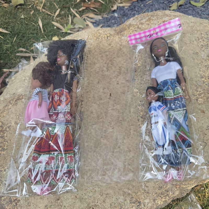 Toy Dolls Items 5 5.5 inch African dolls