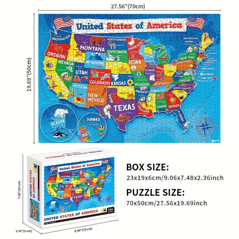 1000 Piece Paper Jigsaw Puzzle For Adults