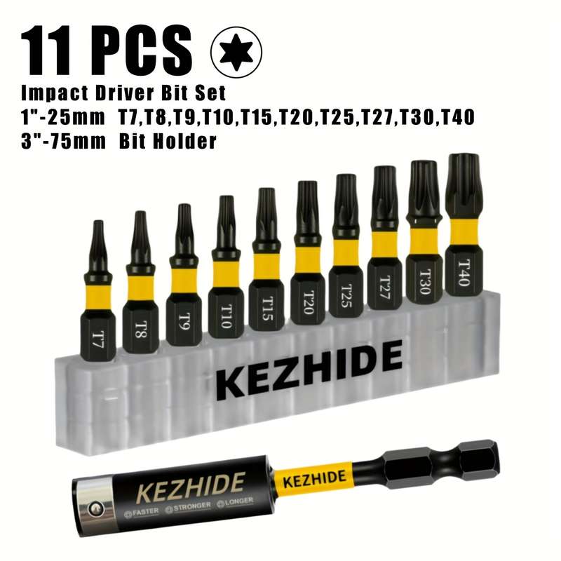 Screwdriver Bit Tool Set Quantity 10Pcs