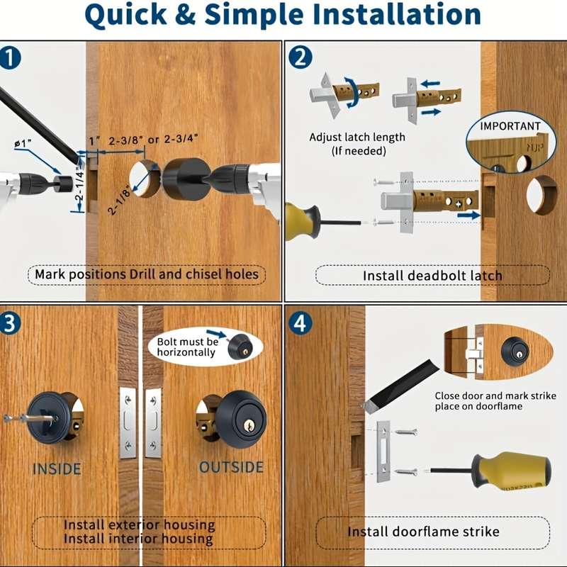 Lock Color 1Pc Black