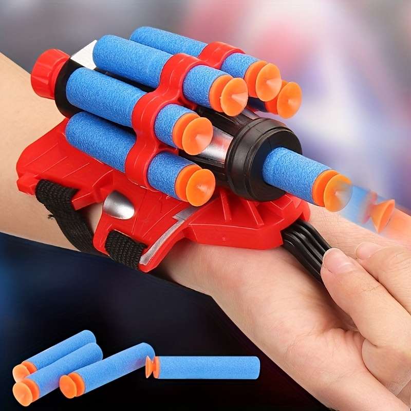 Toy Weapons Color 20Pcs Soft Bullets Set With Glove