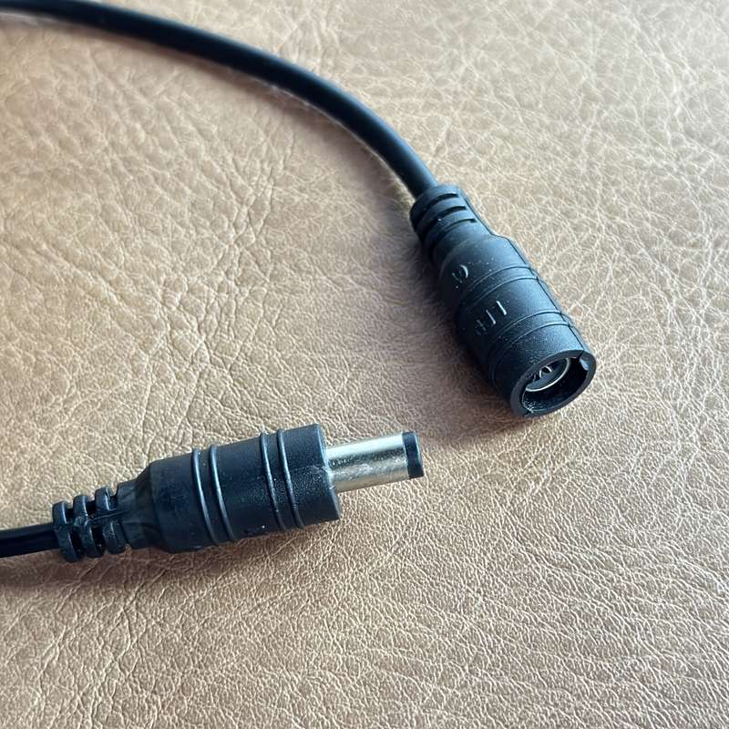1pc 12V DC Power Switch Cable with Male Female DC Connectors 5.5x2.1mm Switch Extension Power