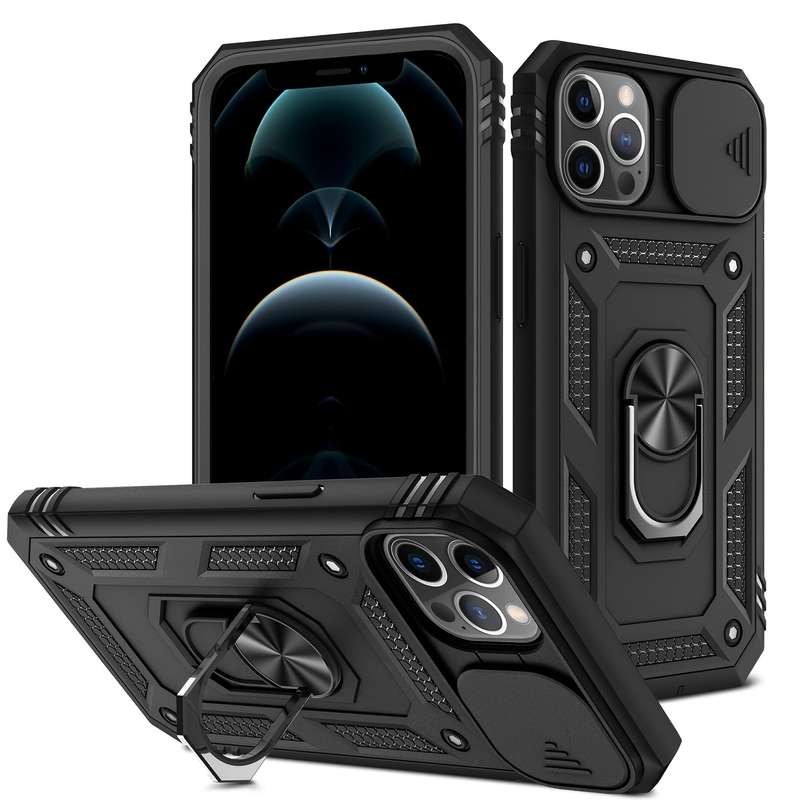 1Pc Black For iPhone 12 Phone Case Phone Cover
