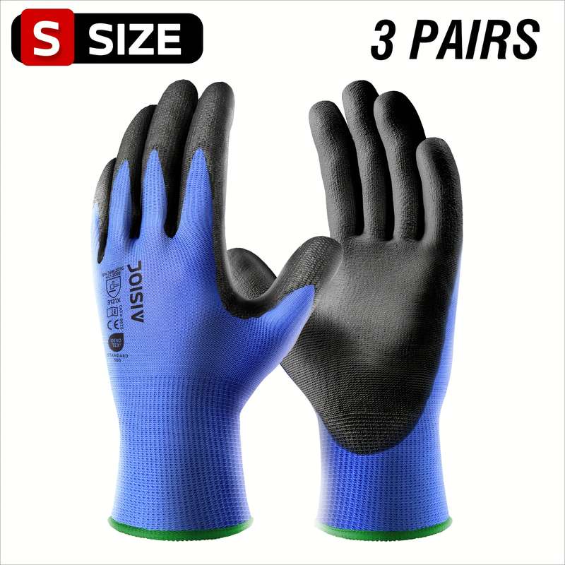 Work Gloves Color Red Size L