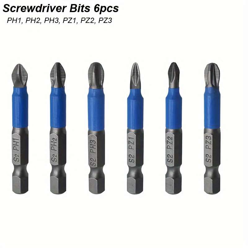 Screwdriver Bit Tool Set Quantity 6Pcs