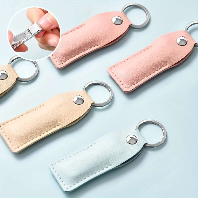 1pc Ultra-thin Portable Folding Nail Clipper Nail File Cutter Collapsible Fingernail Trimmer Cl