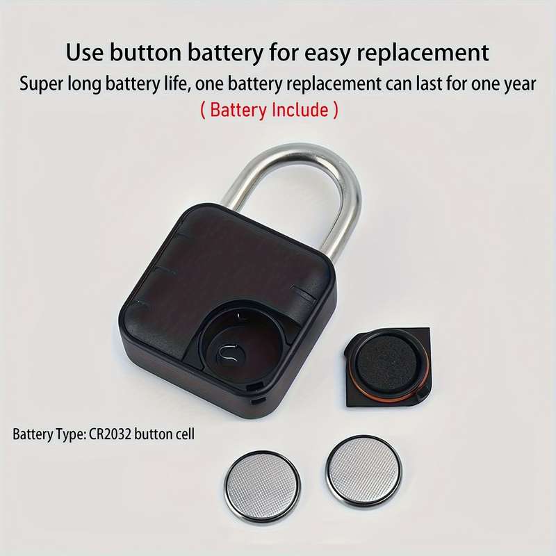 Lock Style Fingerprint Version Padlock