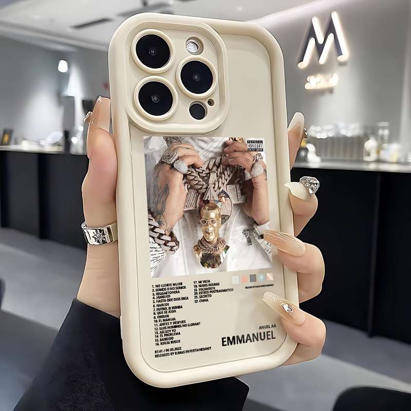 1Pc Mixed Color For iPhone 7 Plus 8 Plus Hip Hop Themed Phone Case