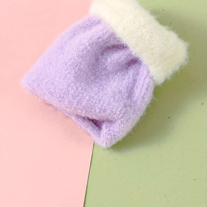 Winter Gloves Color Pink
