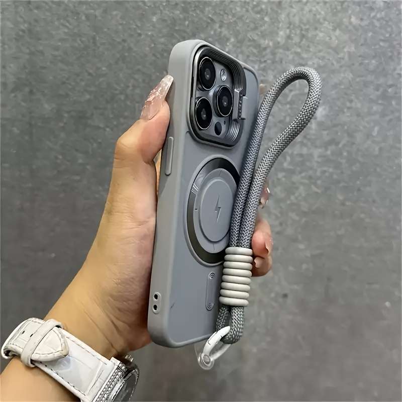 1Pc Grey For iPhone 16 Pro Phone Case Phone Cover