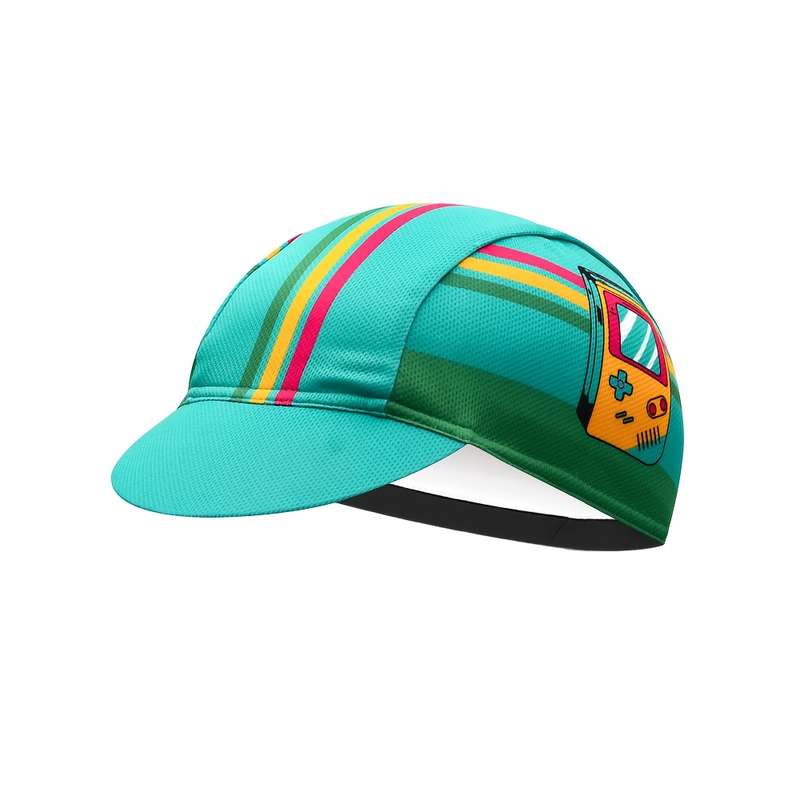 1pc Breathable Polyester Cycling Cap All-Season Road Bike Hat Fitted Under Helmet Liner Hand