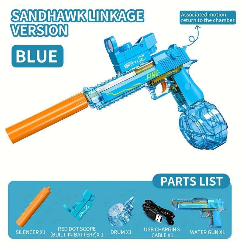 Toy Guns Color Blue