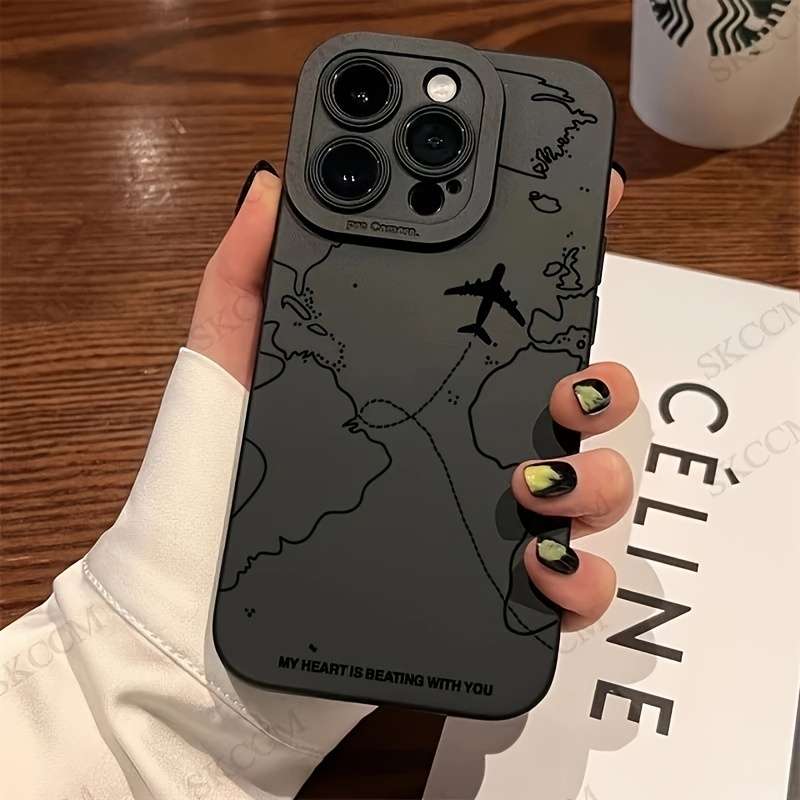 1Pc Black For iPhone 11 Phone Case Phone Cover