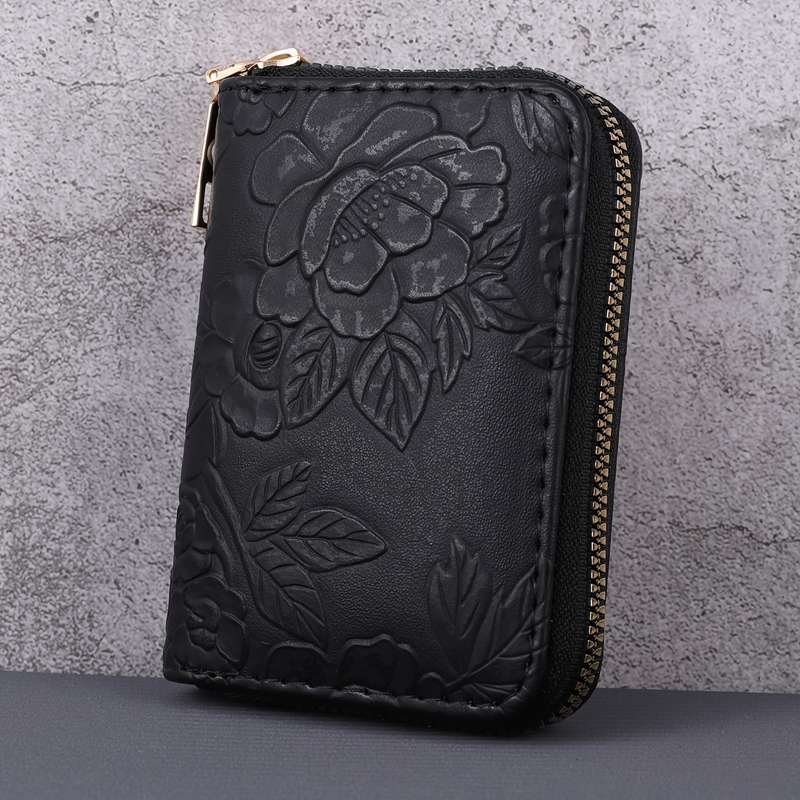 1pc Women'S Stylish Minimalist Wallet Short Design Large Capacity with Multiple Card Slots S