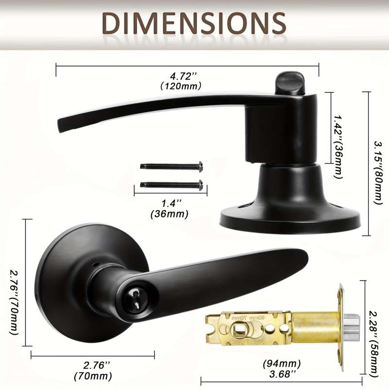 Lock Color Black